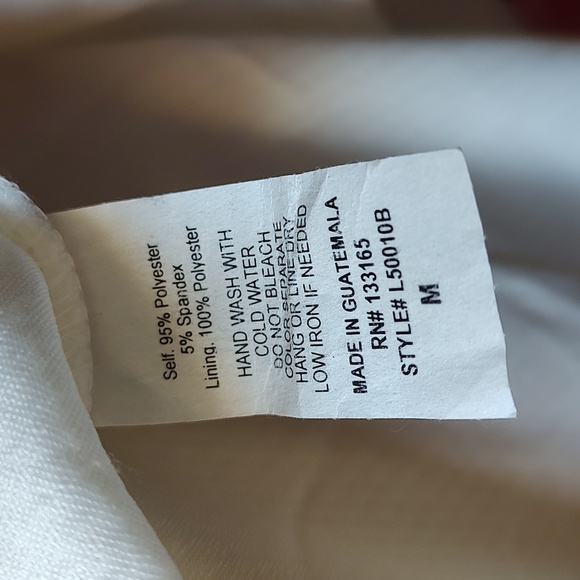 Alya Francesca's White Sleeveless Dress Size M - Picture 4 of 6